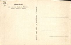 CPA Versailles Palais du Petit Trianon 