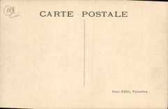 VINTAGE POSTCARD Versailles Les Bains of Apollo