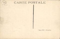 VINTAGE POSTCARD Park of Versailles Thicket of the Colonnade