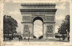 CPA Paris Arc de Triomphe de L'Etoile
