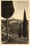 CPA Saint Paul Vue generale a travers les cypres