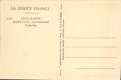 CPA Saint Paul Vieille rue 