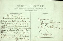 VINTAGE POSTCARD Gardens of Versailles Room of the ball