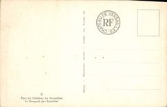 CPA Versailles Parc du Chateau Le Bosquet des Rocailles