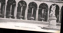 VINTAGE POSTCARD Versailles Colonnades Large water