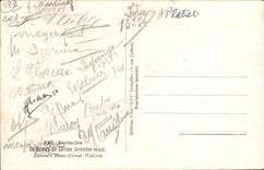 VINTAGE POSTCARD Versailles the basin of Latone Large water