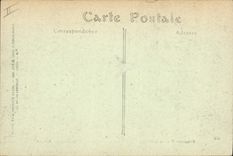 VINTAGE POSTCARD Customs Menton Free Italian Border Miramar Hotel the red casino and rocks