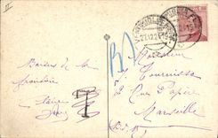 VINTAGE POSTCARD Douanes Grimaldi Ventimiglia Big shot San Luigi Frontiere italiana