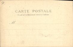 La POSTAL Douanes París Fort Chabrol Policier de la VENDIMIA organiza