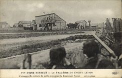 CPA Fin d'une terreur Tragedie de Choisy le Roi L'attaque