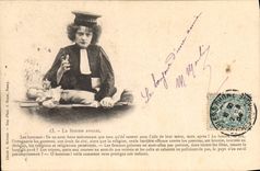 CPA La femme avocat