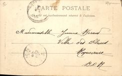 VINTAGE POSTCARD Alpinisme Cauterets Guides in the mountain