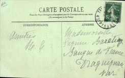 VINTAGE POSTCARD Alpinism a guide of the Pyrenees Folklore