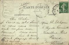 VINTAGE POSTCARD Alpinisme Brianconnais Of Briançon has Abries Route and refuge of the Collar Izoard