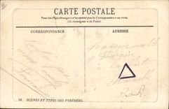 CPA Alpinisme Pyrenees Guides et chien de montagne 