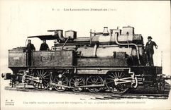 CPA Train Locomotive 441