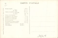 VINTAGE POSTCARD Train Engine Machine 3 1166 has superheater Schmidt Coumpound has 4 cylinders