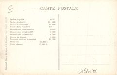 VINTAGE POSTCARD Train Engine Machine 2.666 Compound has Schmidt superheater