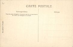 VINTAGE POSTCARD Train Engine Machine of suburbs known as Tender