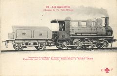 CPA Train Locomotive Chemins de fer Paris Orleans 