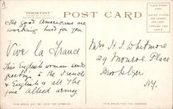 VINTAGE POSTCARD US Militaria Flag Flag Old Glory