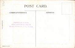 VINTAGE POSTCARD US Militaria Flag Flag