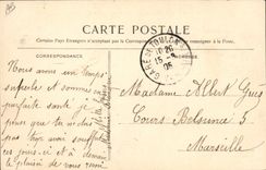 CPA Bateau de guerre Gymnote Sous-marin