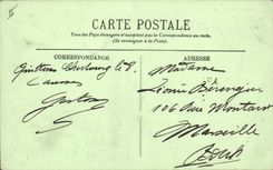 VINTAGE POSTCARD Sinkable Warship by Underwater heavy weather