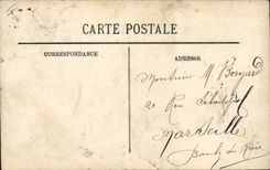 CPA Bateau de guerre Thon Sous-marin