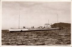 CPA Bateau de guerre Sous-marin Requin
