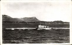 CPA Bateau de guerre Sous-marin Orion