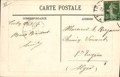 CPA Bateau de guerre Toulon Cuirasse et Sous-marin