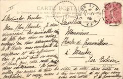 VINTAGE POSTCARD Underwater Warship the Tuna