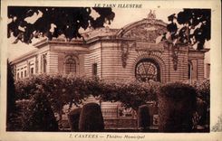 CPA Le Theatre municipal Castres 