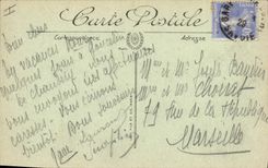 VINTAGE POSTCARD the Theater Chambéry Coordonnerie of Black Caht