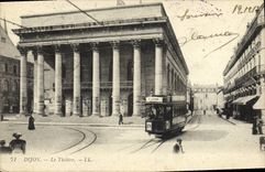 CPA Le Theatre Dijon Tramway