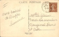 CPA Dieppe Les tourelles et le Theatre Automobile