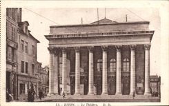 VINTAGE POSTCARD the Dijon Theater