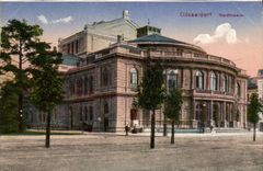CPA Le Theatre Dusseldorf Stadttheater