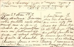 VINTAGE POSTCARD the municipal Theater Dijon