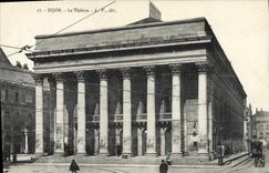 CPA Le Theatre Dijon Tramway
