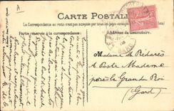 CPA Dieppe Les vieilles tours et le Theatre 