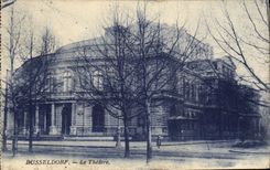 CPA Le Theatre Dusseldorf 