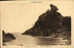 CPA La Ciotat Rocher De Figuerolle