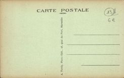 CPA La Ciotat Le Rocher Du Bec De I'Aigle Vu De I'Ile Verte