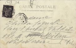 VINTAGE POSTCARD Versailles Park De Trianon House of music