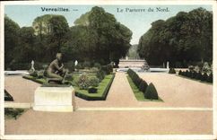 VINTAGE POSTCARD Versailles the Floor Of North