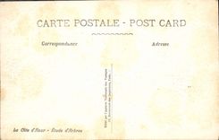 VINTAGE POSTCARD Dimension Of Azure Details Of Trees