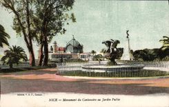 CPA Nice Monument Du Centenaire Au Jardin Public