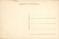 VINTAGE POSTCARD Gourdon Excursion with the throats of the Wolf Way of the paradise